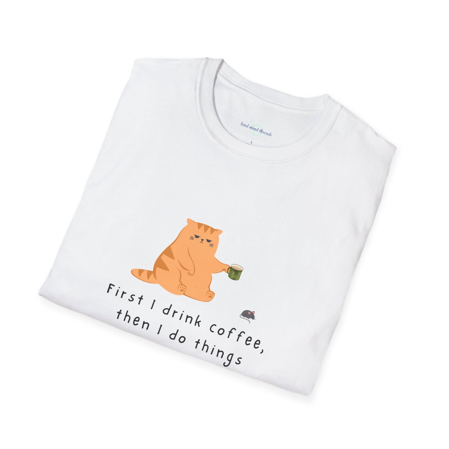 'First Coffee' Softstyle T-Shirt