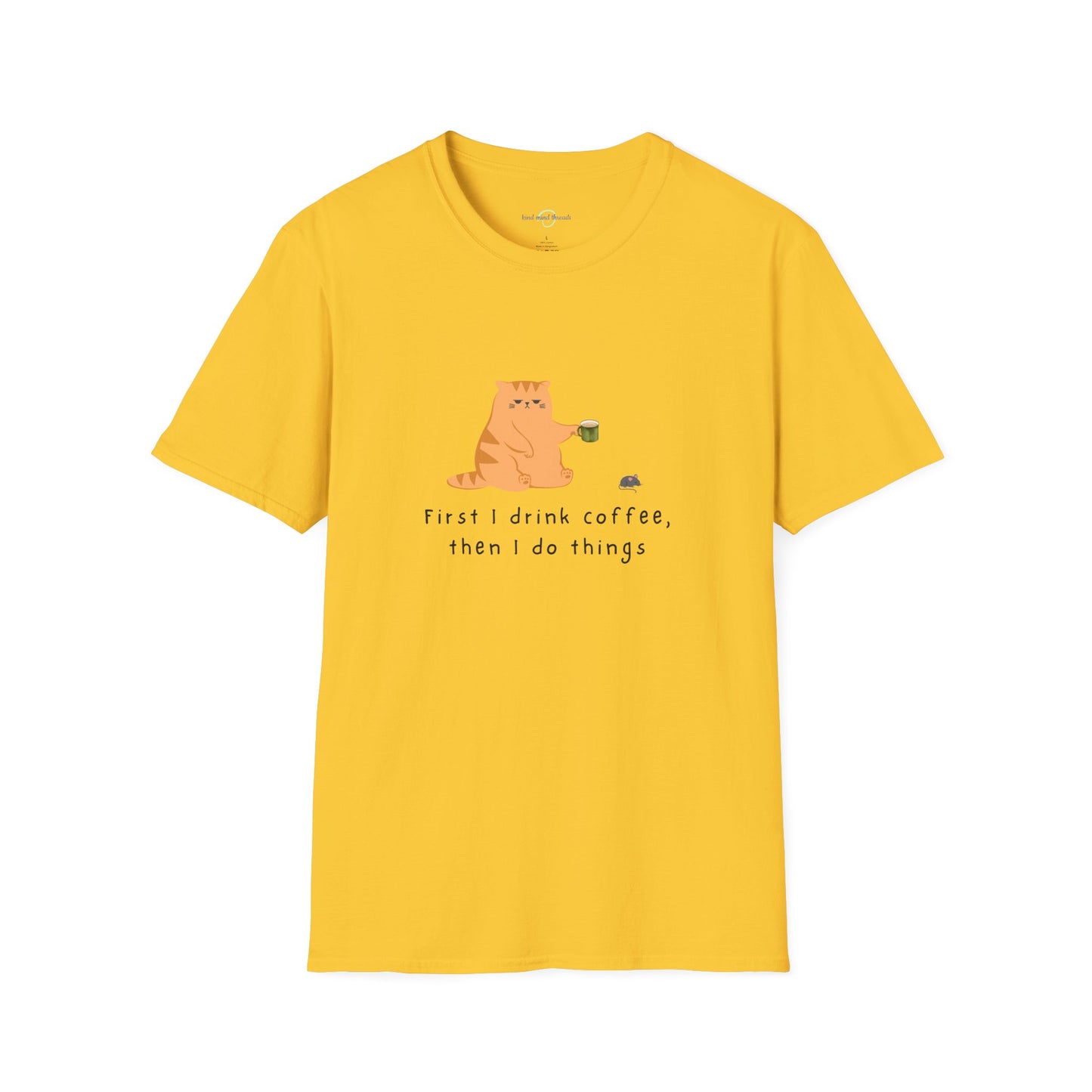 'First Coffee' Softstyle T-Shirt