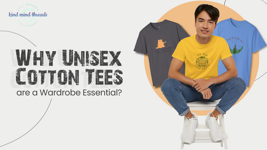 Why Unisex Cotton Tees are a Wardrobe Essential?