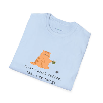 'First Coffee' Softstyle T-Shirt