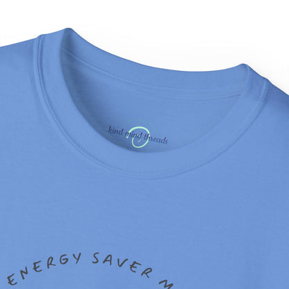 'Saving Energy' Cotton T-shirt