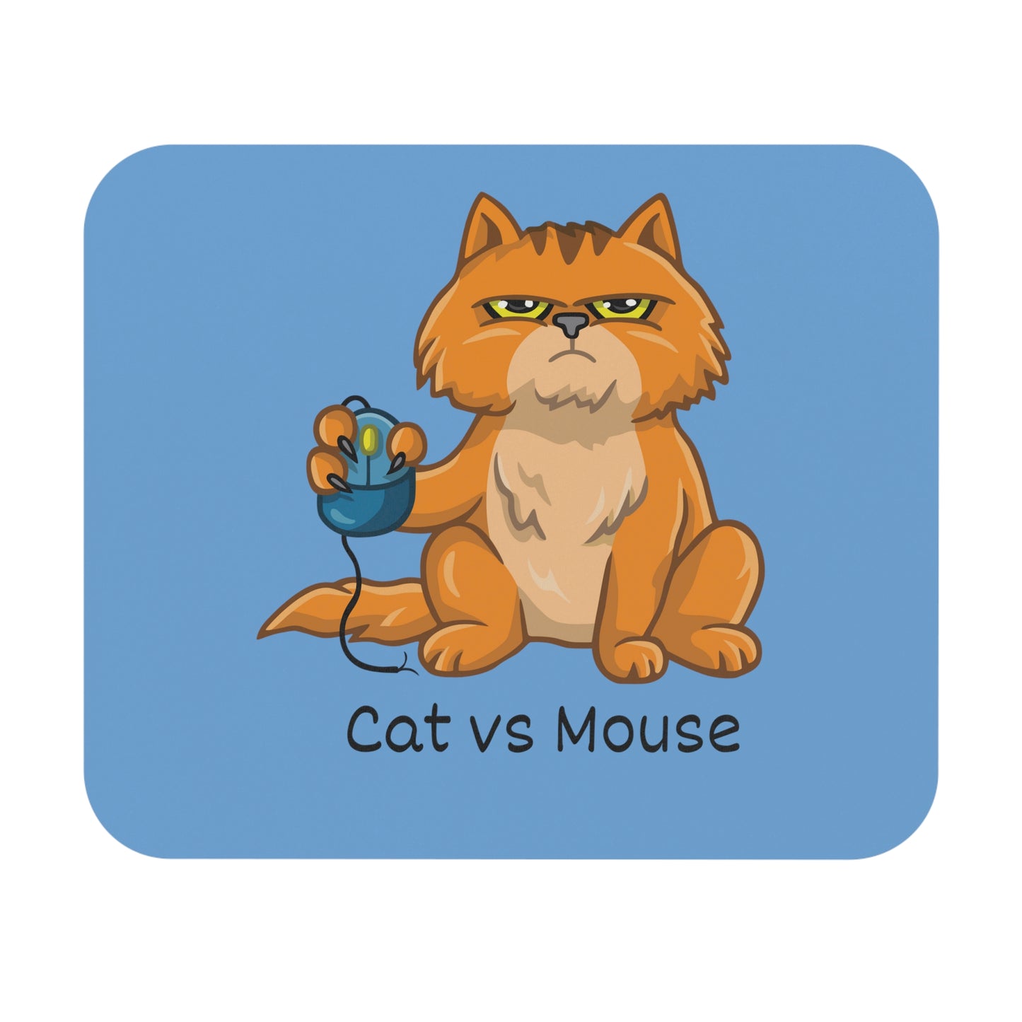 'Cat vs Mouse' Mouse Pad