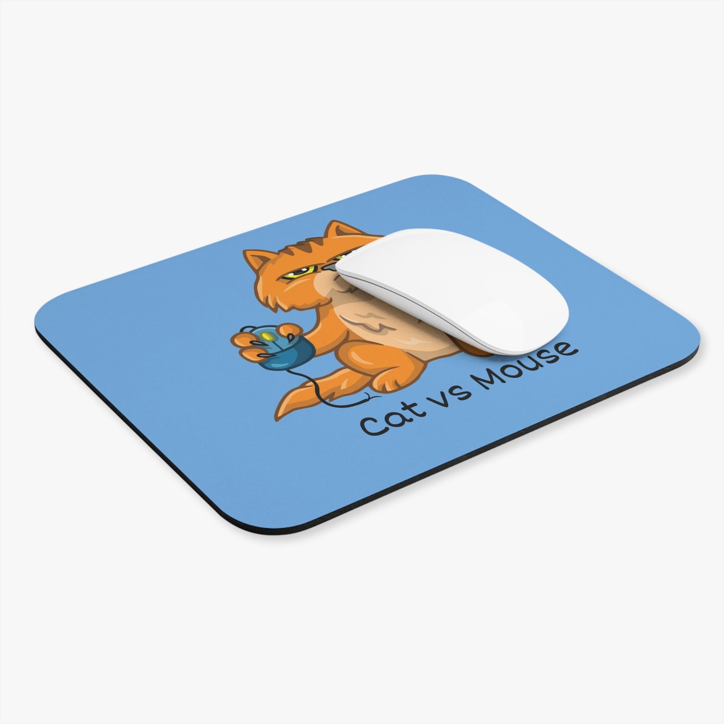 'Cat vs Mouse' Mouse Pad