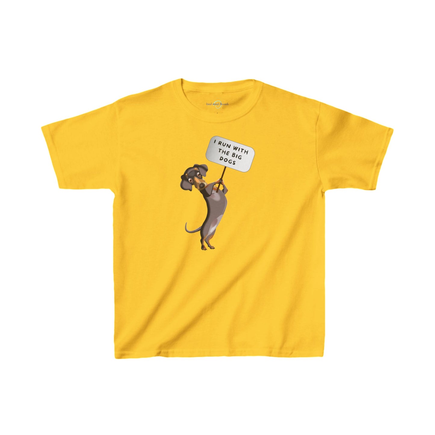 'Big Dogs' Kids Heavy Cotton T-shirt