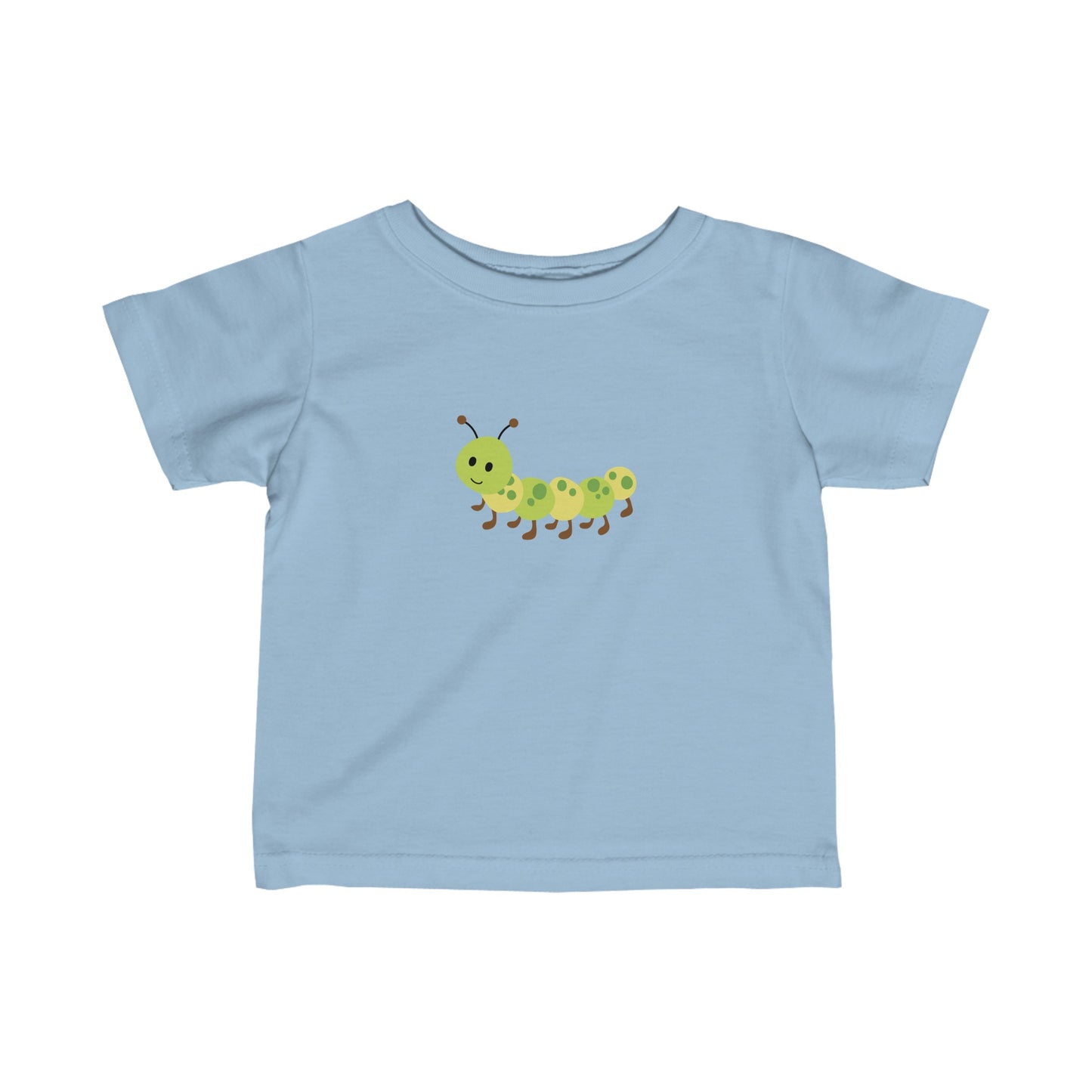 'Caterpillar' Infant Fine Jersey Tee with Caterpillar