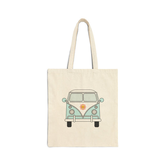 'Daisy Dub' Cotton Canvas Tote Bag