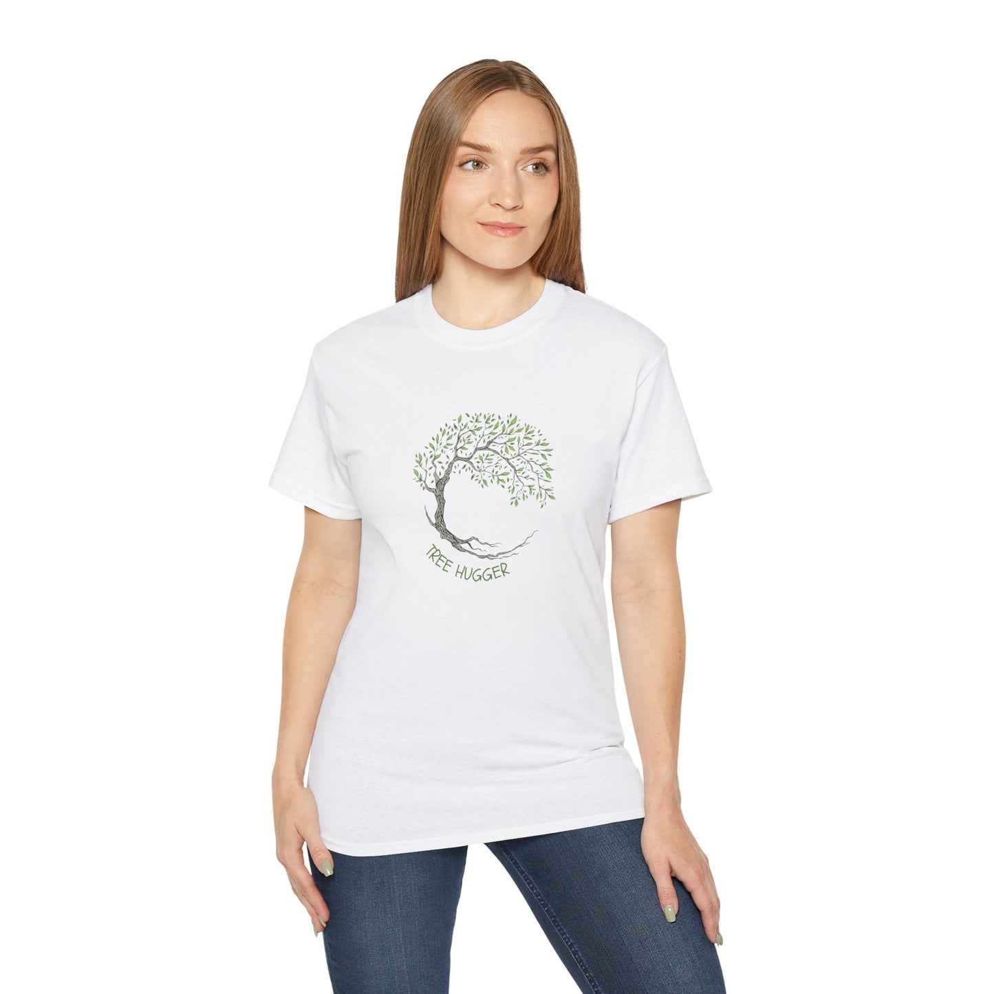 'Tree Hugger' 100% Cotton Tee