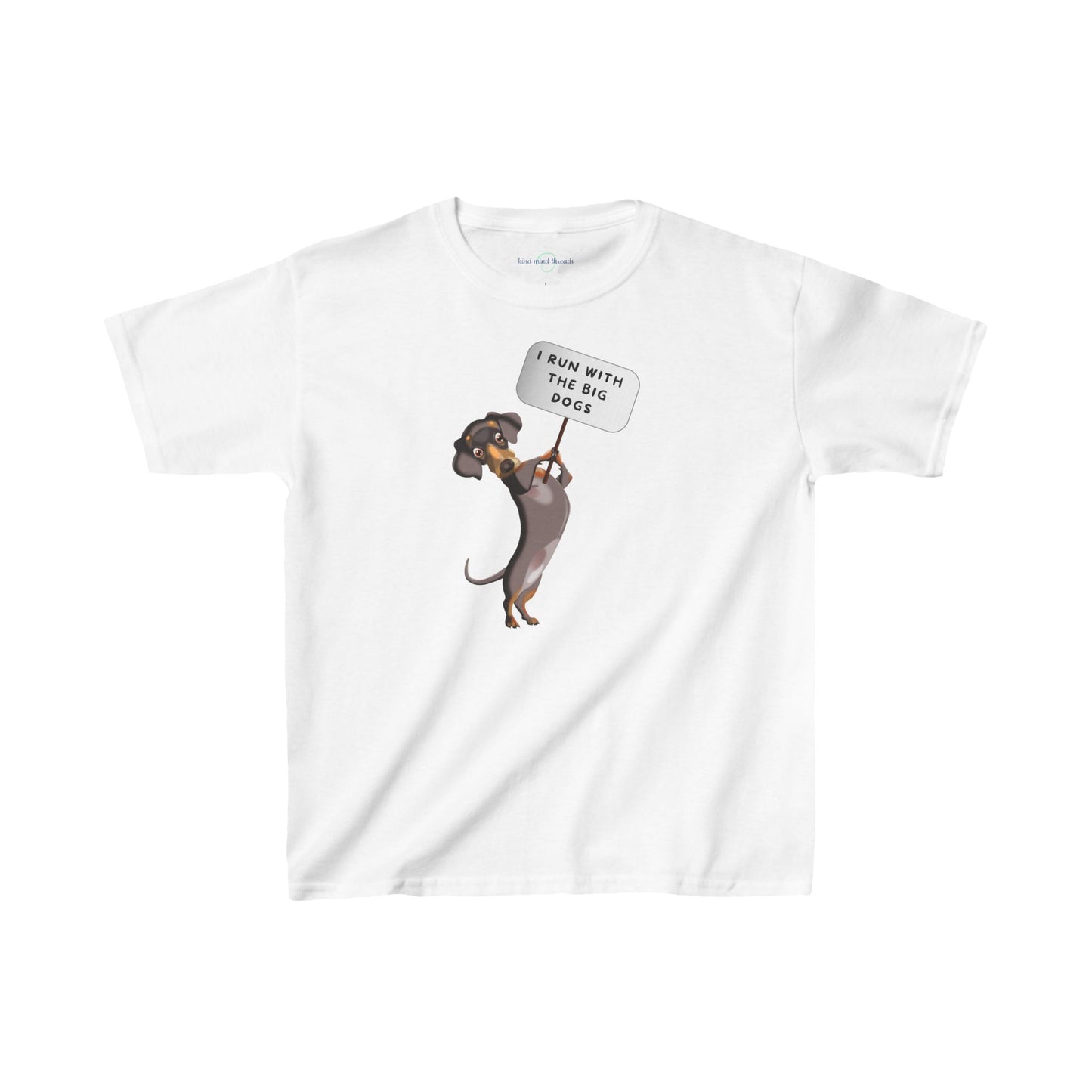 'Big Dogs' Kids Heavy Cotton T-shirt