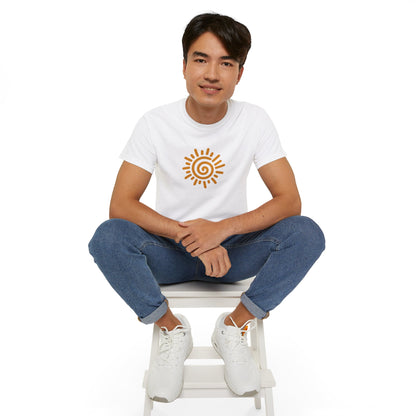 'Spiral Sun' Cotton Tee