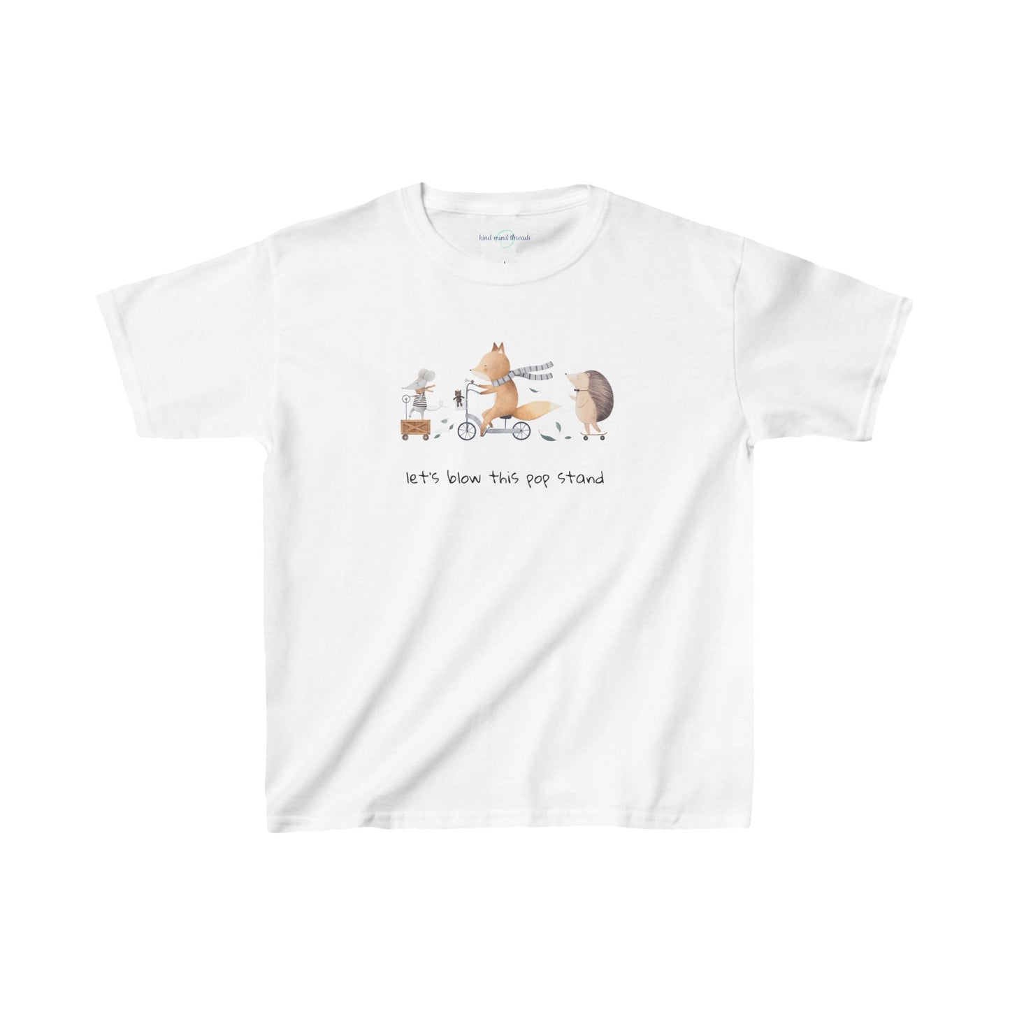 'Let's Blow This Pop Stand' Kids Heavy Tee