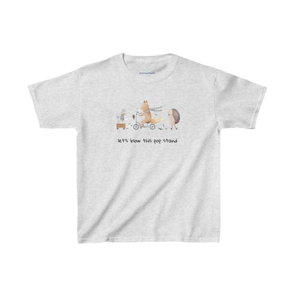 'Let's Blow This Pop Stand' Kids Heavy Tee
