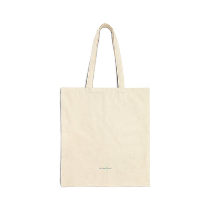 'Shop till you drop' 100% Cotton Canvas Tote Bag