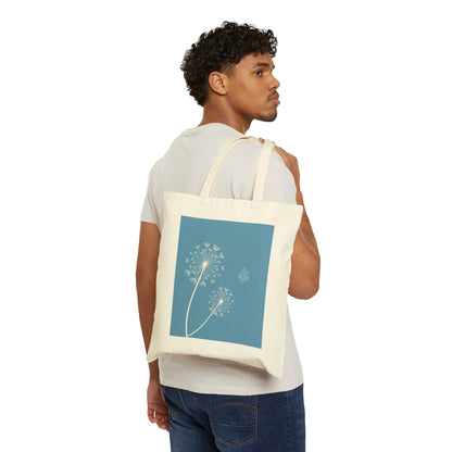 'Dandelion' 100% Cotton Canvas Tote Bag