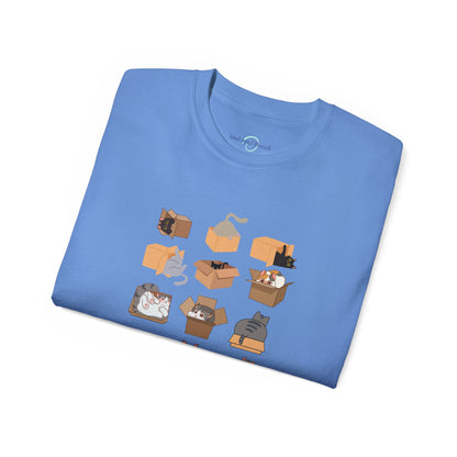 'Cat in a Box' Ultra Cotton Tee