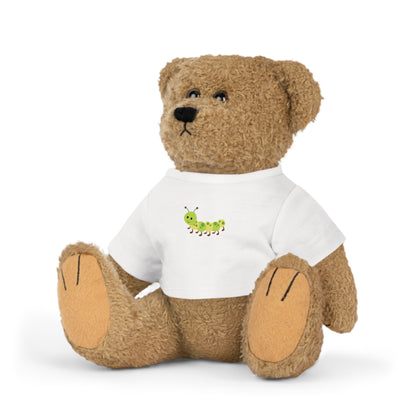 Plush Toy with Caterpillar T-Shirt