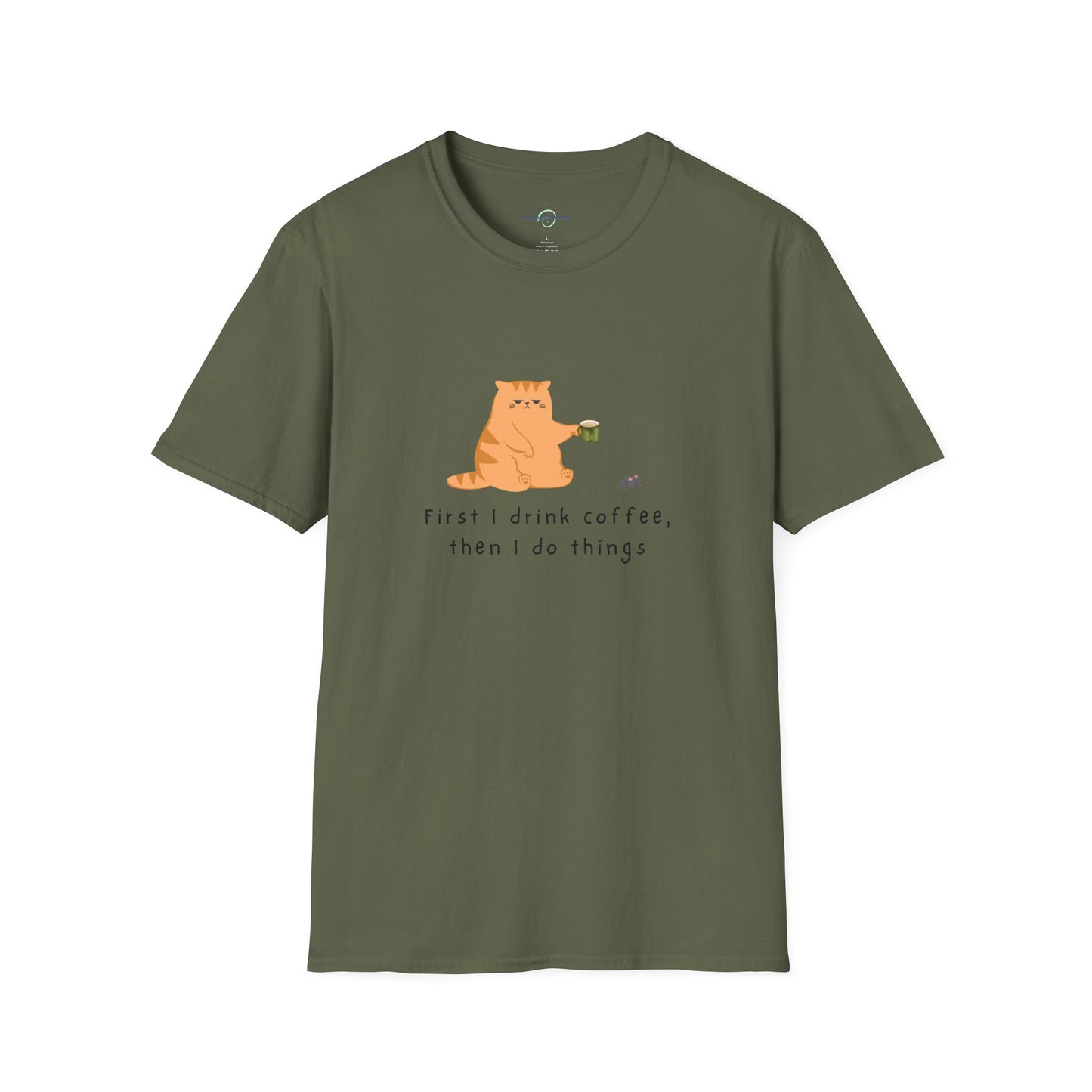 'First Coffee' Softstyle T-Shirt