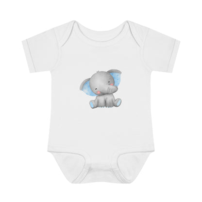 'Elephant' Infant Baby Rib Bodysuit