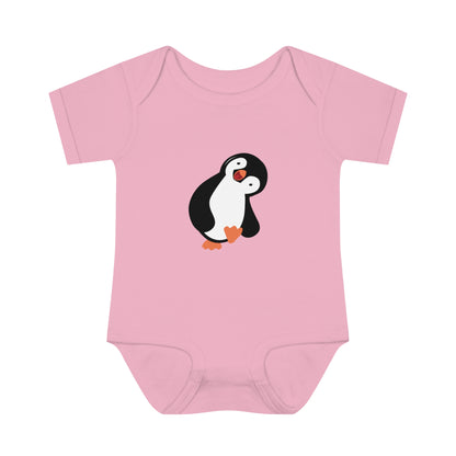 'Penguin' Infant Baby Rib Bodysuit