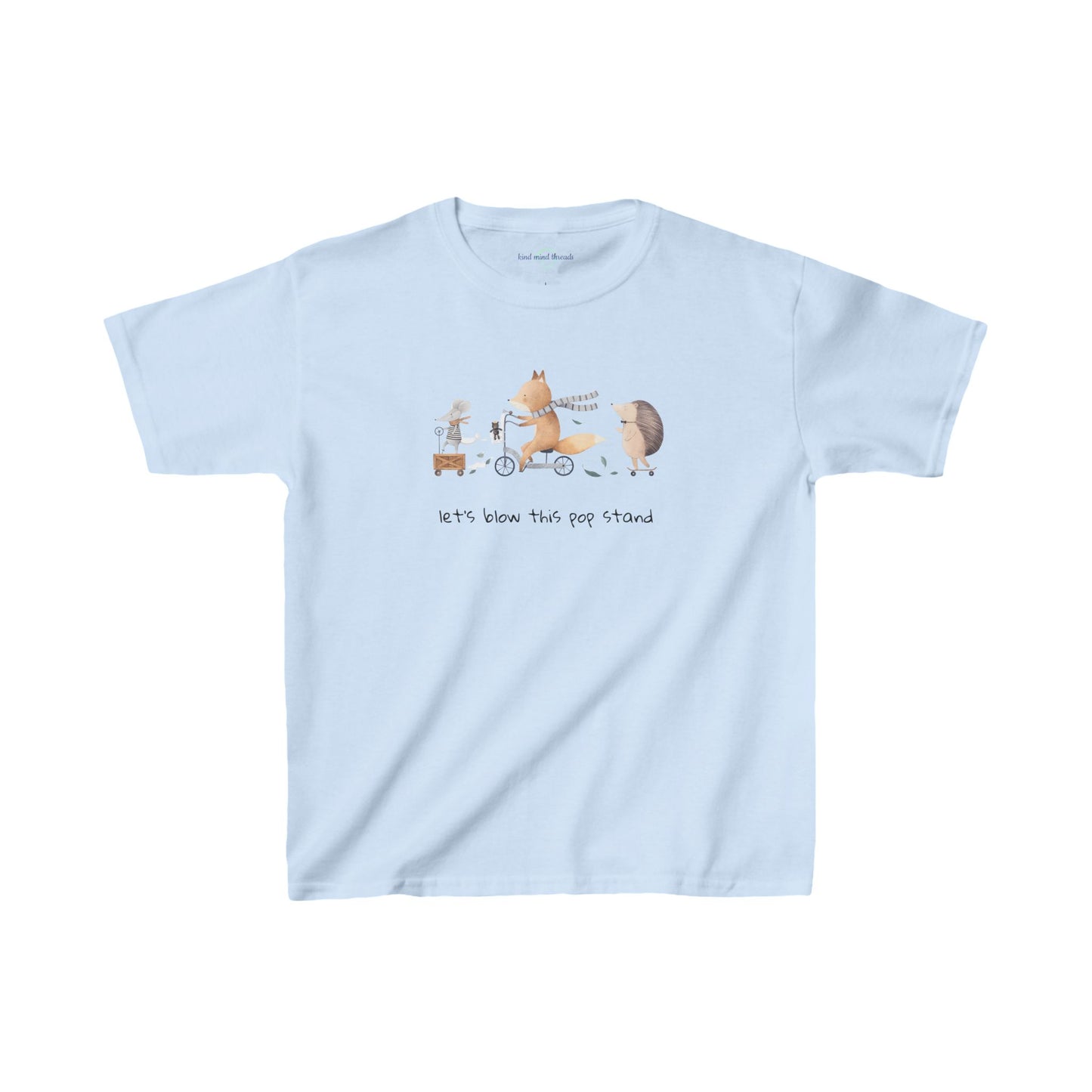 'Let's Blow This Pop Stand' Kids Heavy Tee