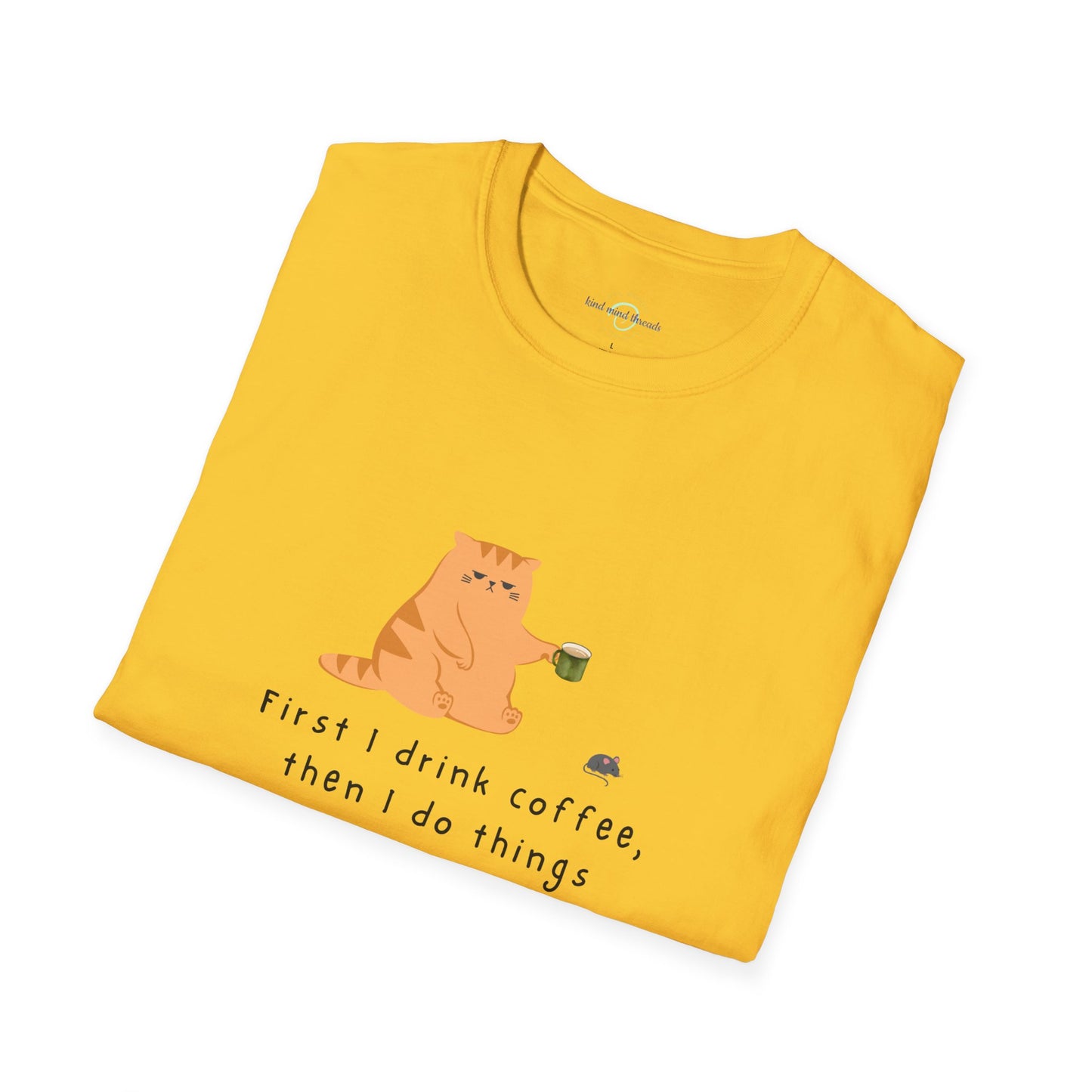 'First Coffee' Softstyle T-Shirt