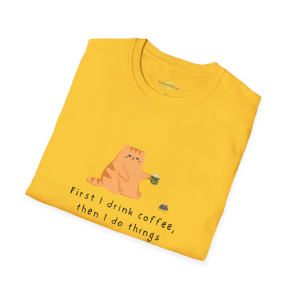 'First Coffee' Softstyle T-Shirt