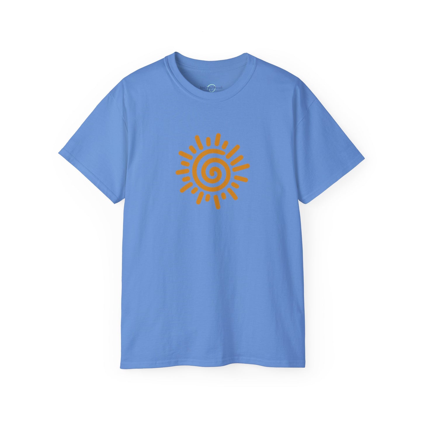 'Spiral Sun' Cotton Tee