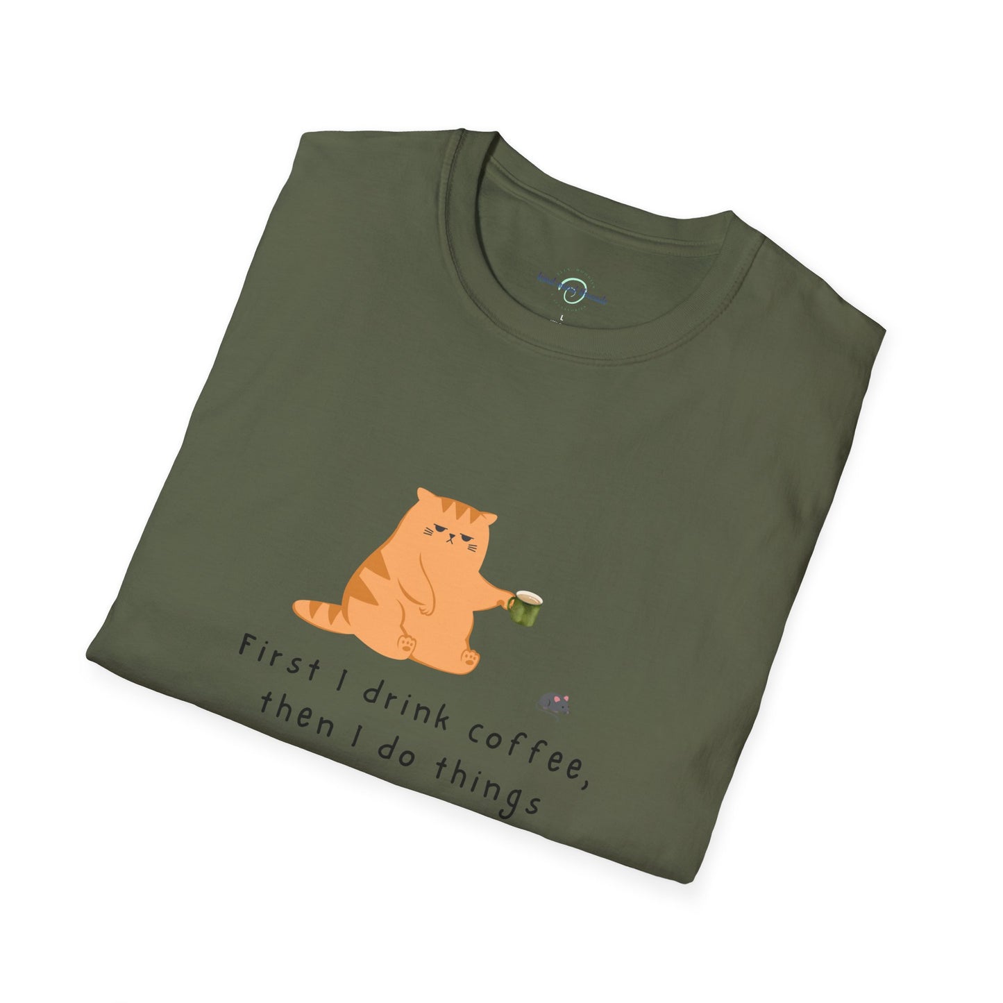 'First Coffee' Softstyle T-Shirt