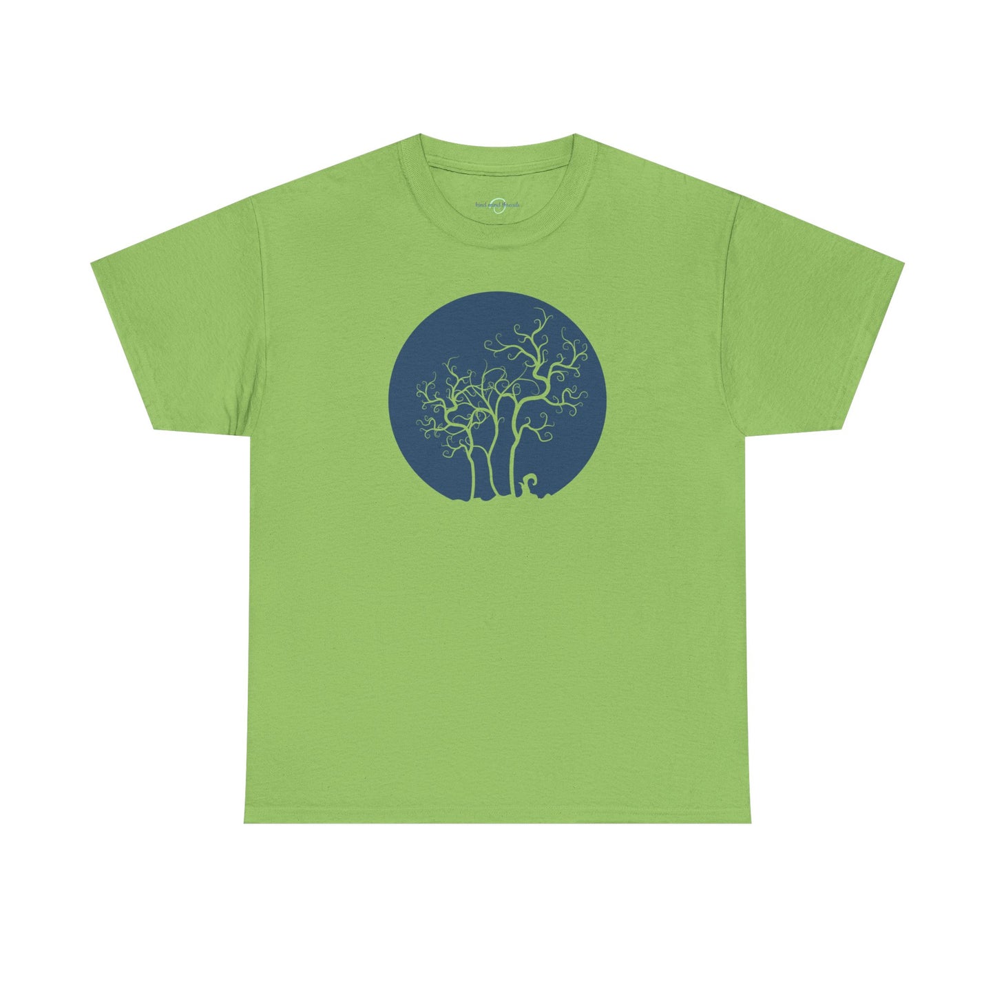 'Moonlit Tree' Heavy Cotton Tee