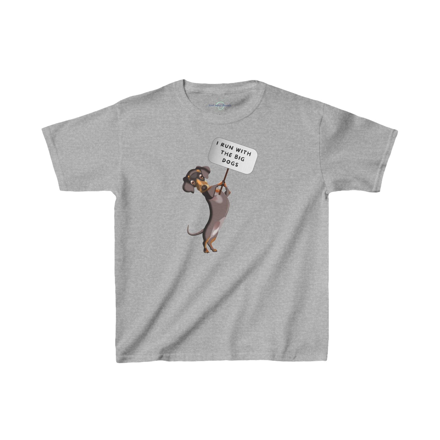 'Big Dogs' Kids Heavy Cotton T-shirt