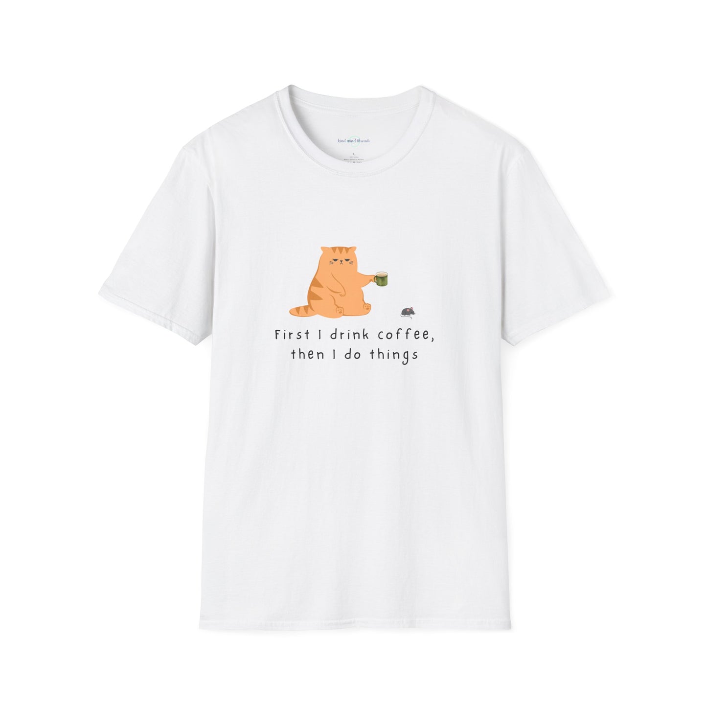 'First Coffee' Softstyle T-Shirt