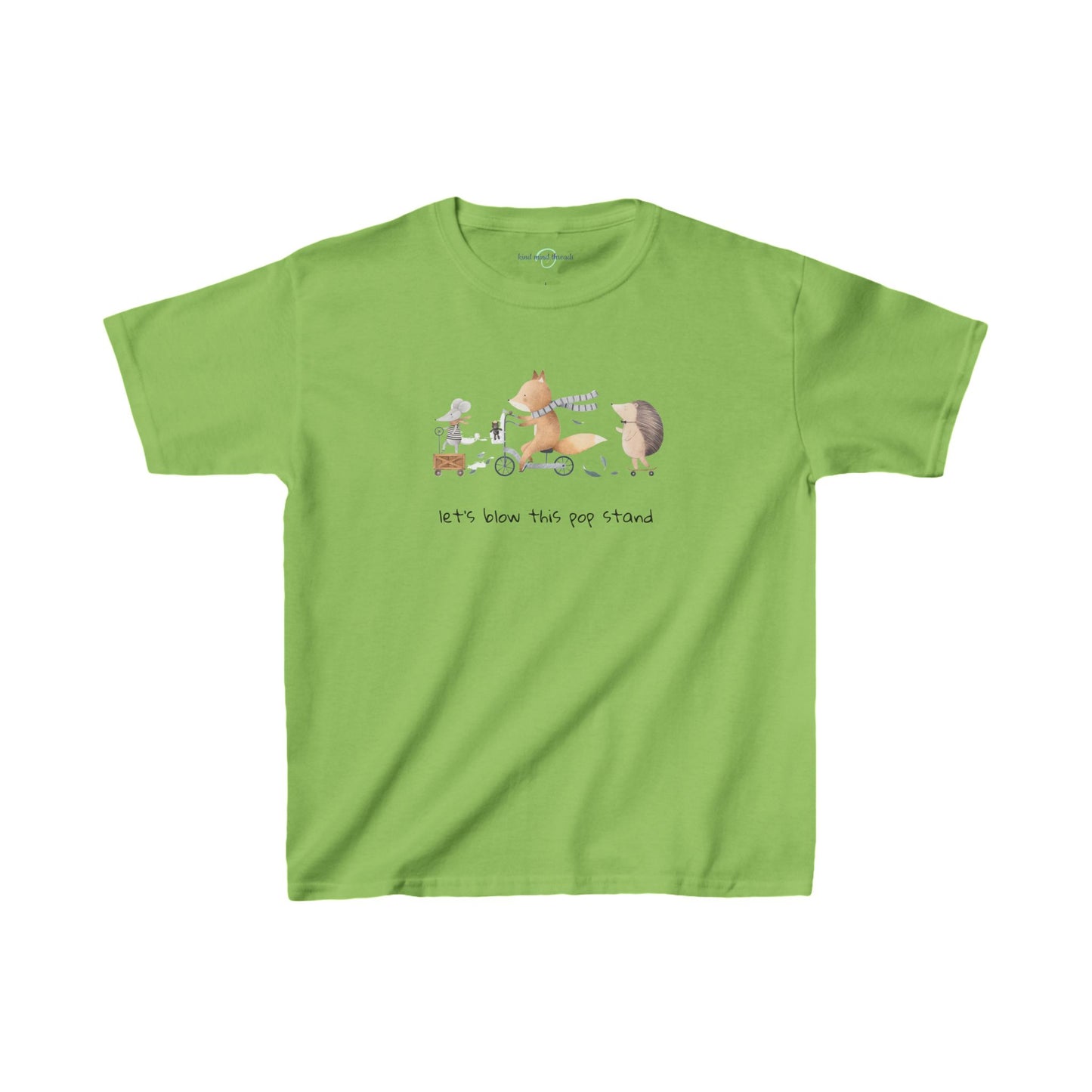 'Let's Blow This Pop Stand' Kids Heavy Tee