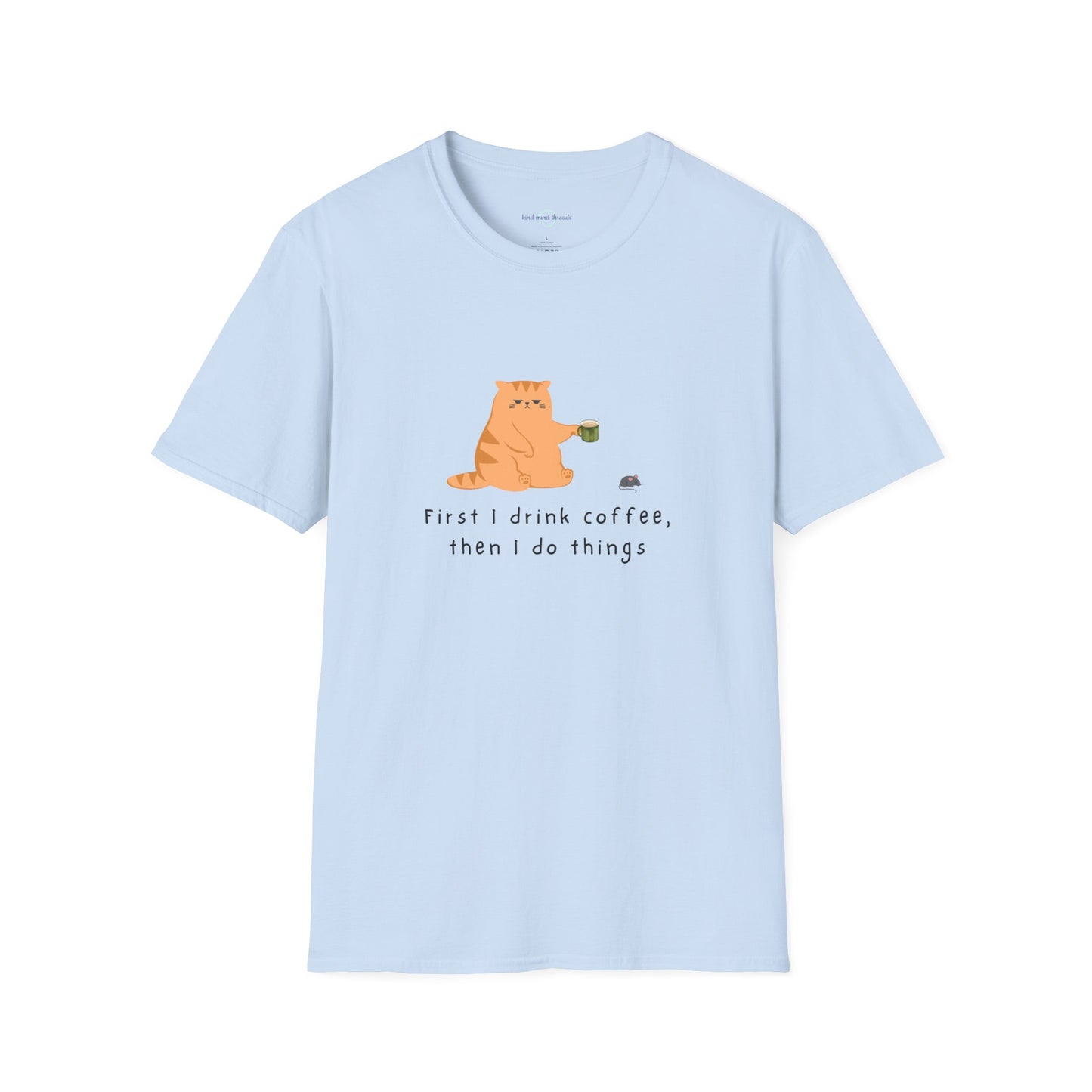 'First Coffee' Softstyle T-Shirt