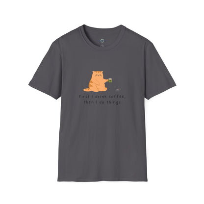 'First Coffee' Softstyle T-Shirt